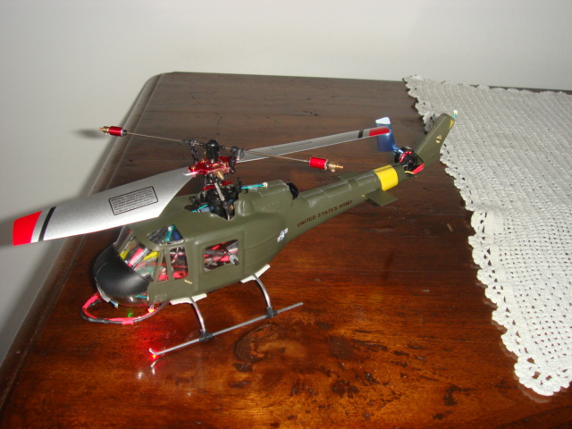 Wk 4#3b Bell 45° Fuso Huey, Kit Luci