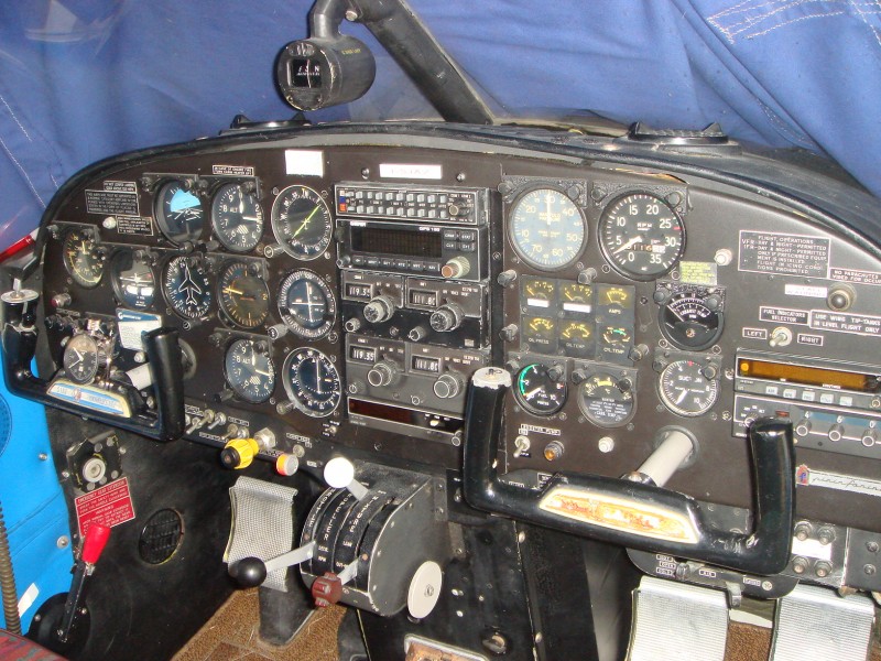 Siai - 208 Cockpit = My Old Office