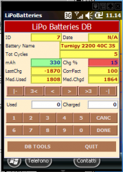 Lipobatteriesdb