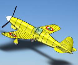 Fiat G55 Modello 3d (il Primo)