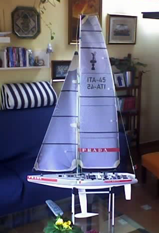 luna rossa "in secco"