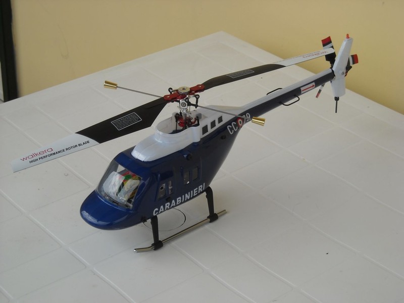 Walkera Cb180d In Bell 206 Carabinieri
