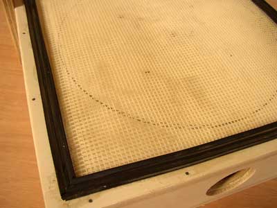 la reticella e la guarnizione