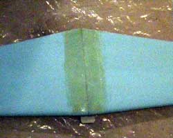 Il rinforzo sulla giunzione delle ali