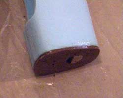 L'incollaggio dell'ordinata parafiamma