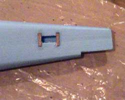 Il supporto per il servo di coda