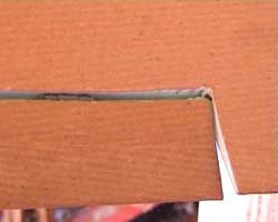 Dettaglio dell'alettone