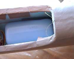 Il serbatoio della miscela