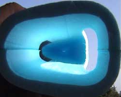 L'interno della fusoliera