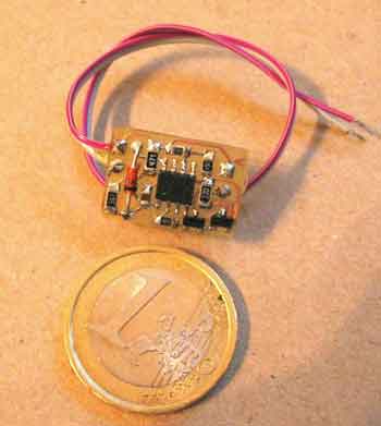 Confronto con moneta da 1 euro